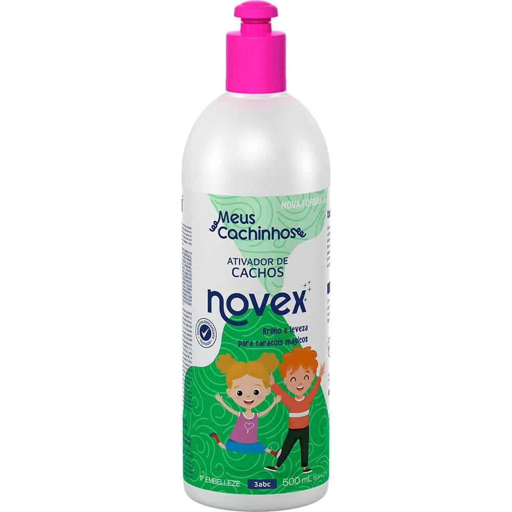 Ativador de Cachos Kids Novex Meus Cachinhos Suavidade Incrível 500ML