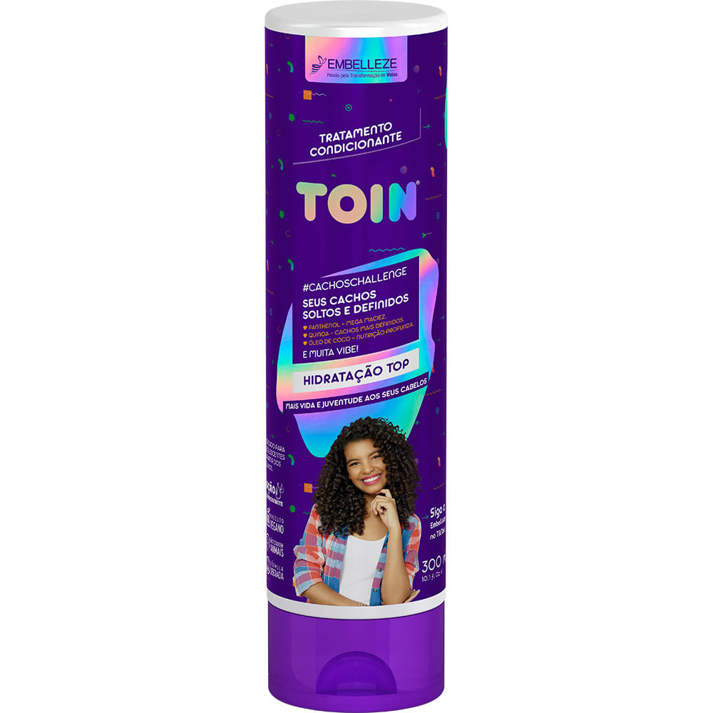 Condicionador Toin Cachos Soltos e Definidos 300ML