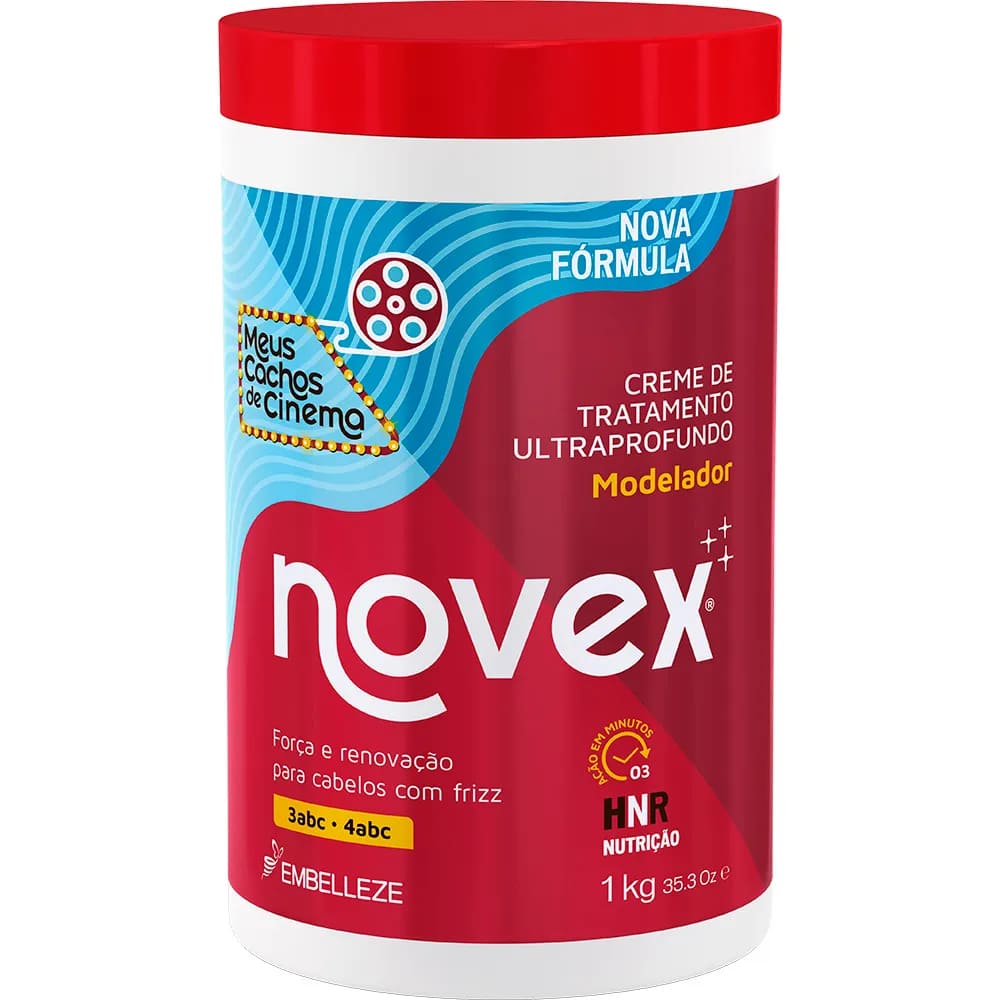 Creme de Tratamento Novex Meus Cachos de Cinema 1KG