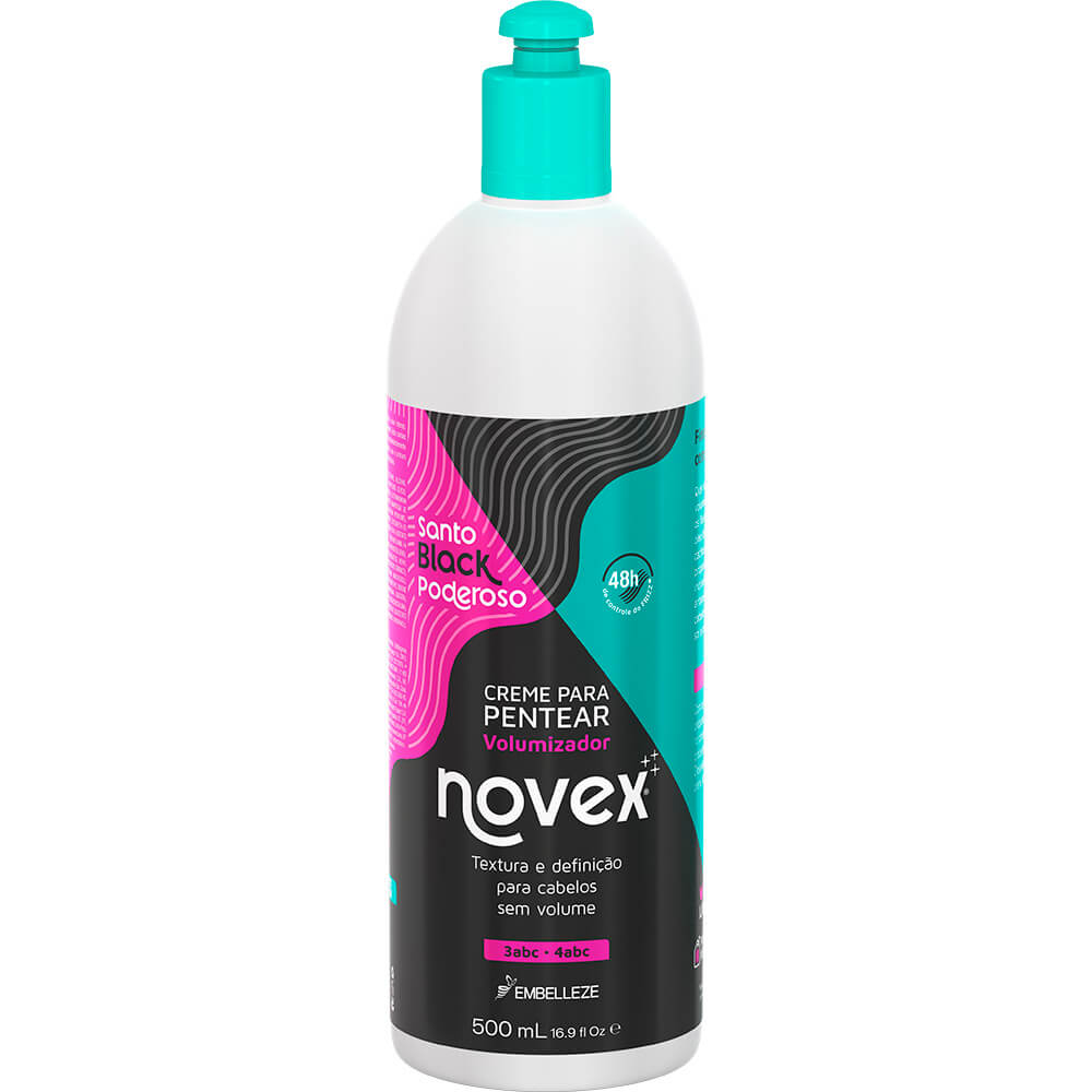 Creme para Pentear Novex Meus Cachos Santo Black Poderoso 500ML
