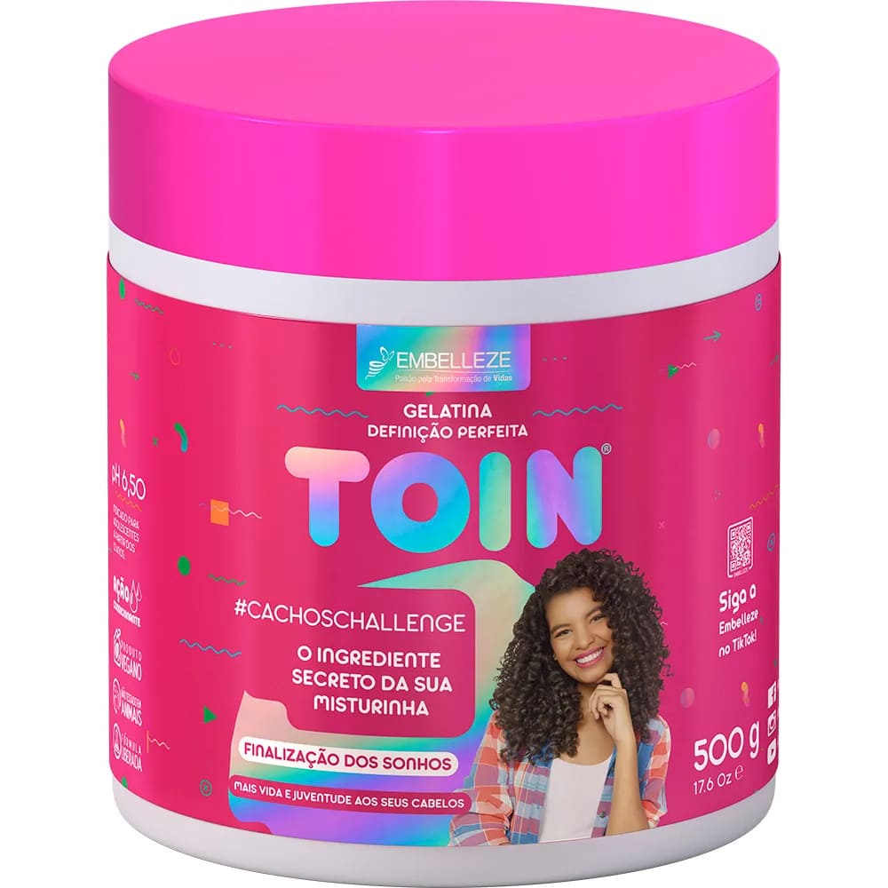 Gelatina Capilar Toin Definição Perfeita 500G