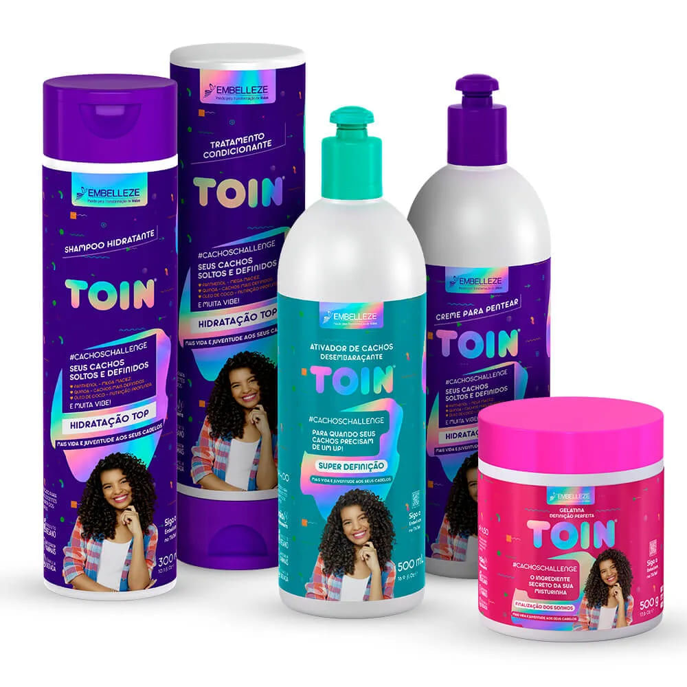 Kit Novex Toin Cuidado Diário KIT