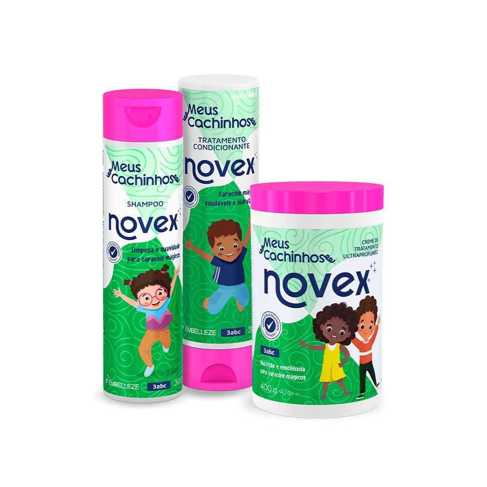 Kit Tratamento Novex Meus Cachinhos KIT