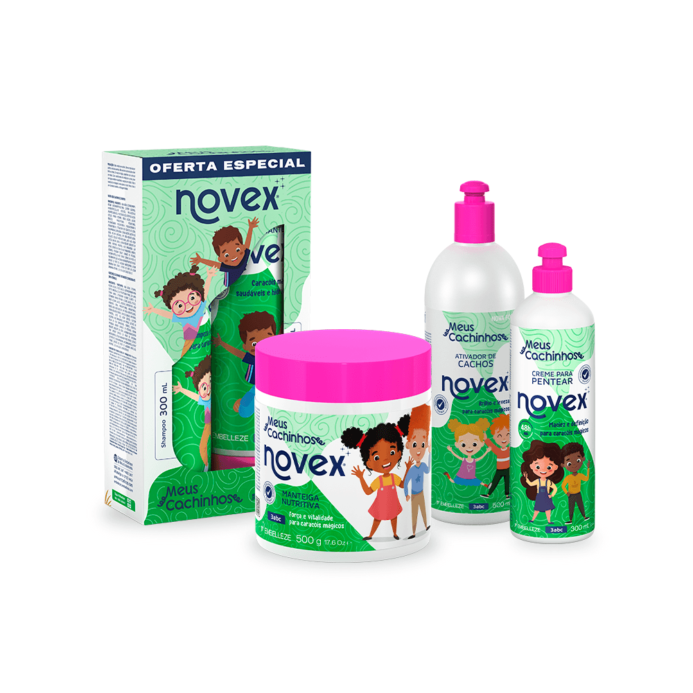 Kit Novex Meus Cachinhos Cuidado Diário KIT