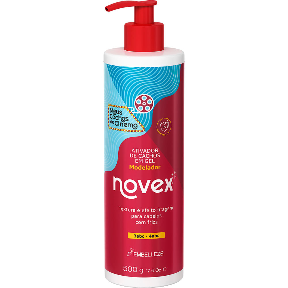 Ativador de Cachos em Gel Novex Meus Cachos de Cinema 500G