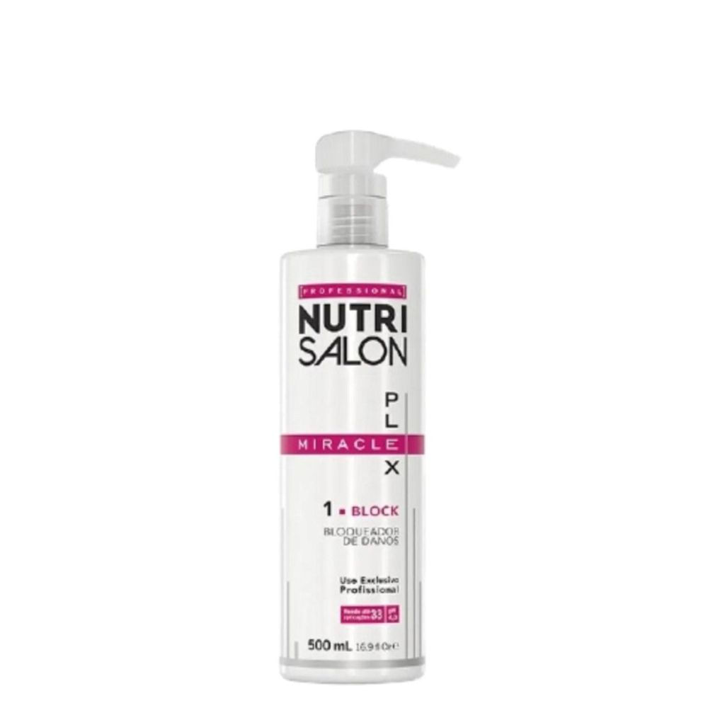 Bloqueador De Danos Miracle Plex Nutri Salon - VAL.04/2025 500ML