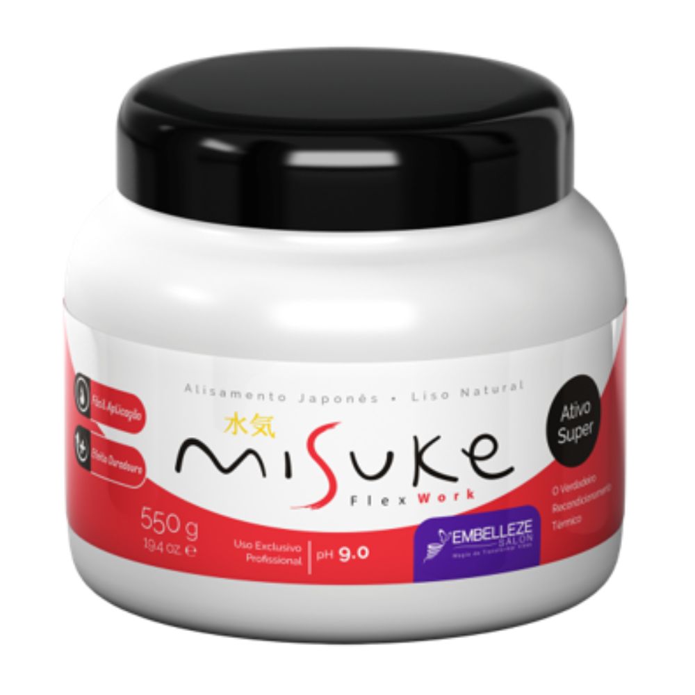 Creme Alisante Misuke Ativo Super 550G