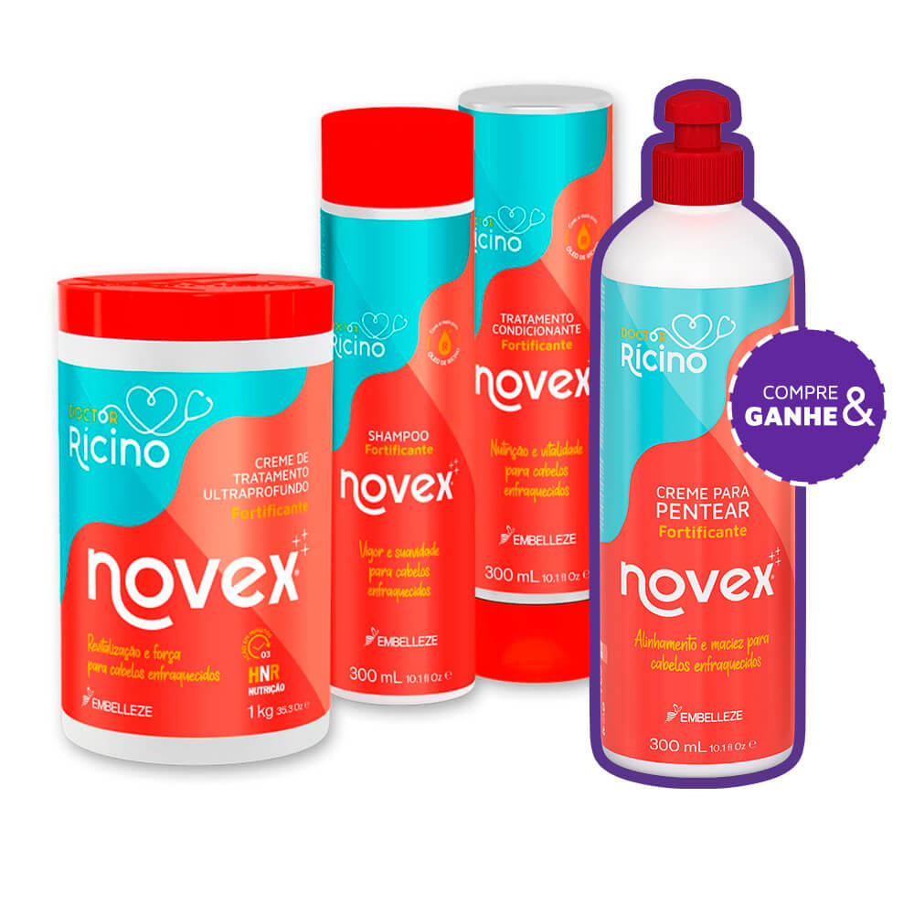 Kit Novex Doctor Rícino KIT