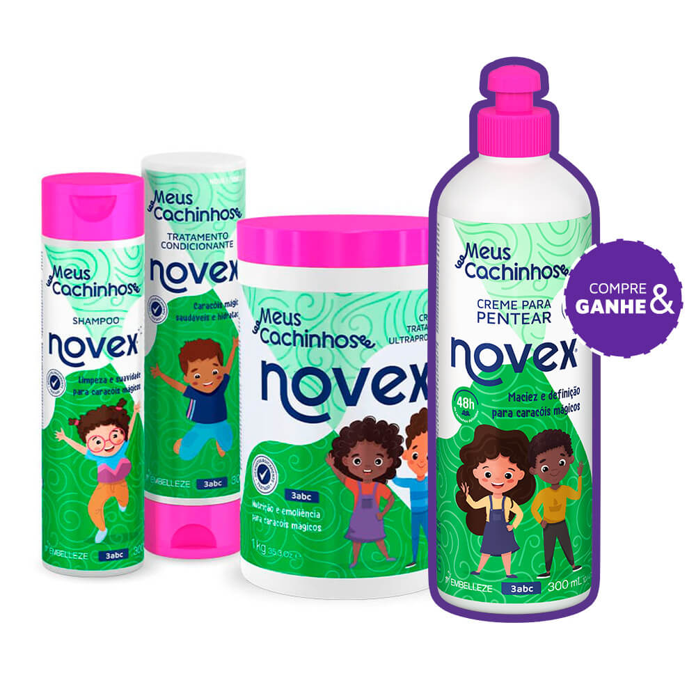 Kit Novex Meus Cachinhos KIT