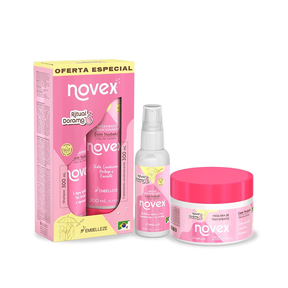Kit Novex Ritual Dorama História de Amor KIT