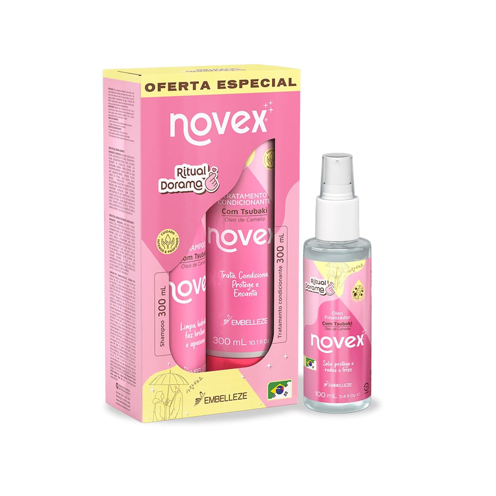 Kit Novex Ritual Dorama Dia a Dia Brilho Intenso KIT