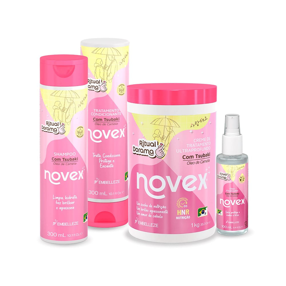 Kit Novex Ritual Dorama Um toque de Paixão KIT