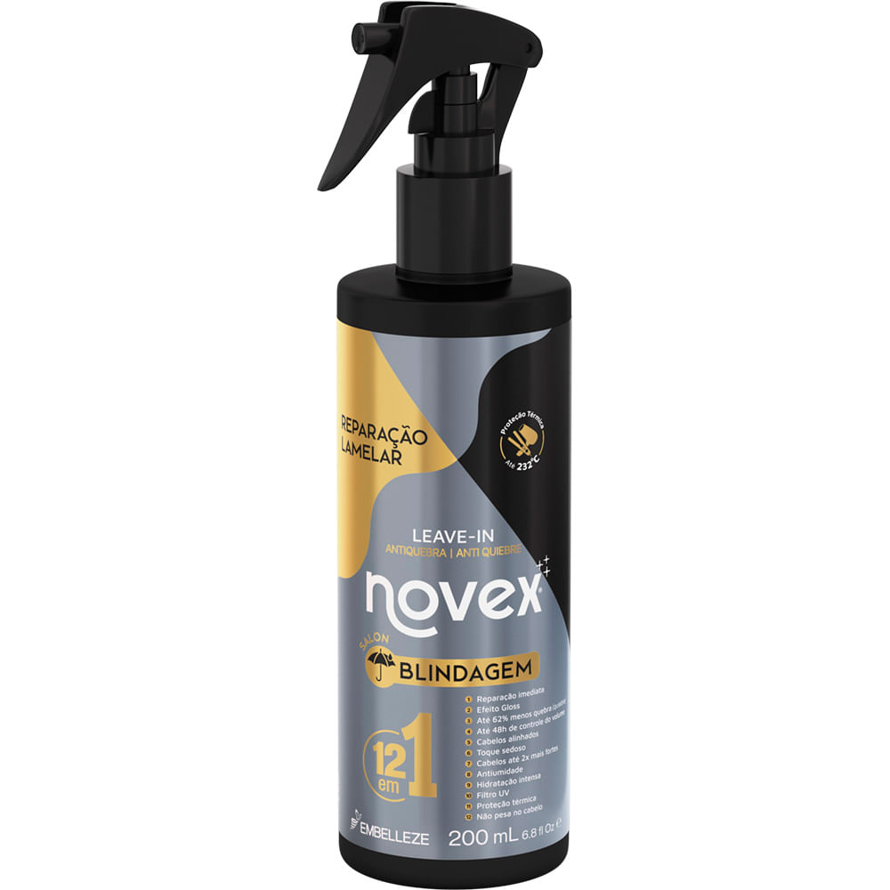 Leave-In Novex Salon Blindagem 12 em 1 200ML