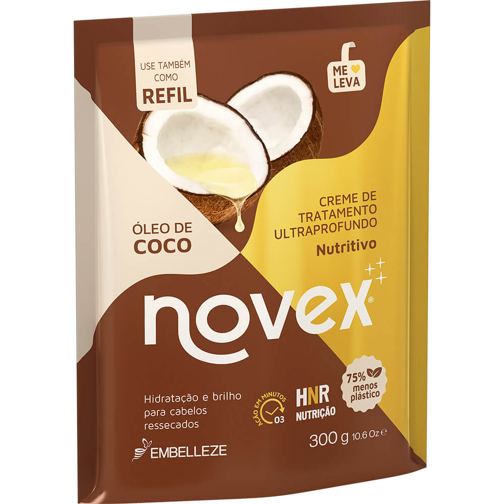 Refil de Creme de Tratamento Novex Óleo de Coco 300G